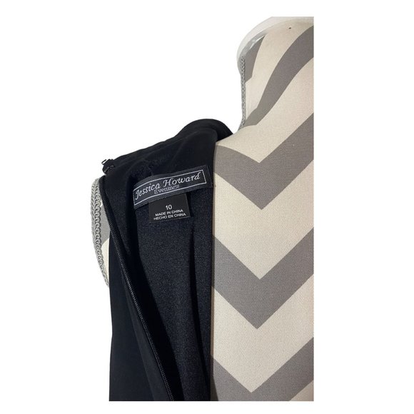 Jessica Howard Evenings Trapezoid Dress Size 10 - Picture 7 of 8